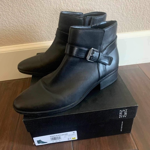 8.5 M Ronan Naturalizer Black Booties- Barely worn - Picture 1 of 5